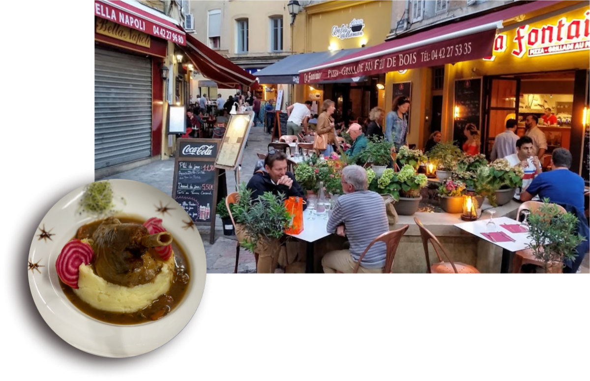 Le restaurant - La Fontaine - Aix-en-Provence - Restaurant halal Aix en Provence